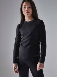 SET Core Warm Baselayer LS shirt + broek  Outdoor Junior