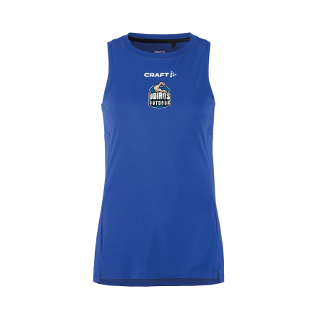 Udiros Outdoor - RUSH 2.0 SINGLET korenblauw Dames