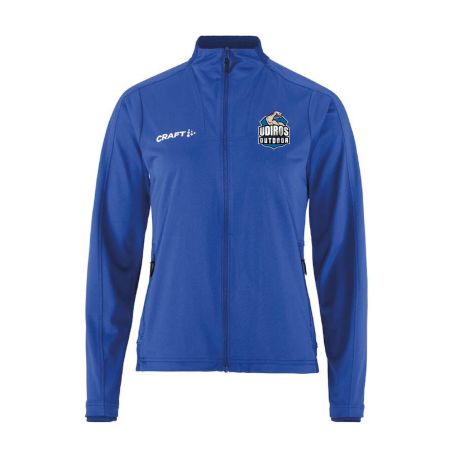 Udiros Outdoor - Evolve 2.0 Full Zip korenblauw Dames
