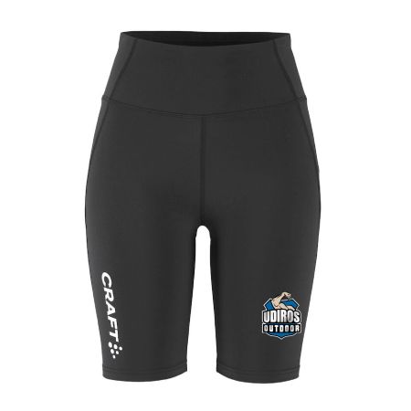 Udiros Outdoor - Rush 2.0 Short Tights zwart Dames