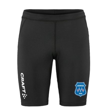Udiros - Rush 2.0 Short Tights zwart Jeugd