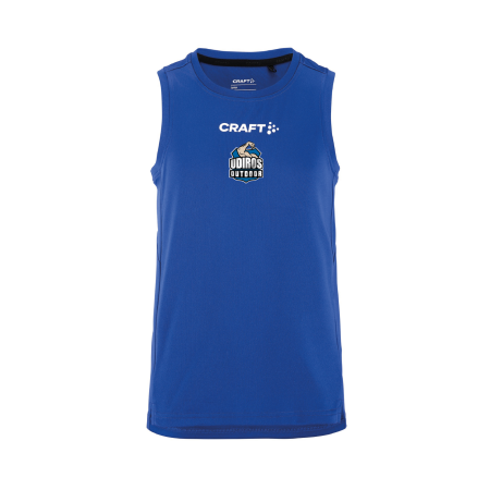 Udiros Outdoor - RUSH 2.0 SINGLET korenblauw Jeugd