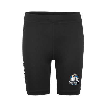 Udiros Outdoor - Rush 2.0 Short Tights zwart Jeugd