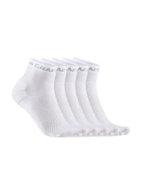 CORE Dry Mid Sock 5-Pack wit