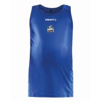 RUSH SINGLET korenblauw Outdoor Jeugd