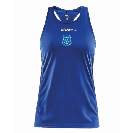 RUSH SINGLET korenblauw Dames