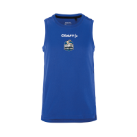 RUSH 2.0 SINGLET korenblauw Outdoor Jeugd